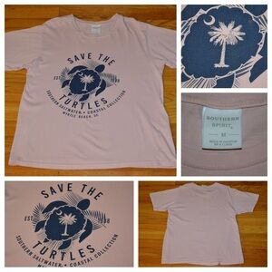 Women’s Myrtle Beach graphic turtle t-shirt, size medium
